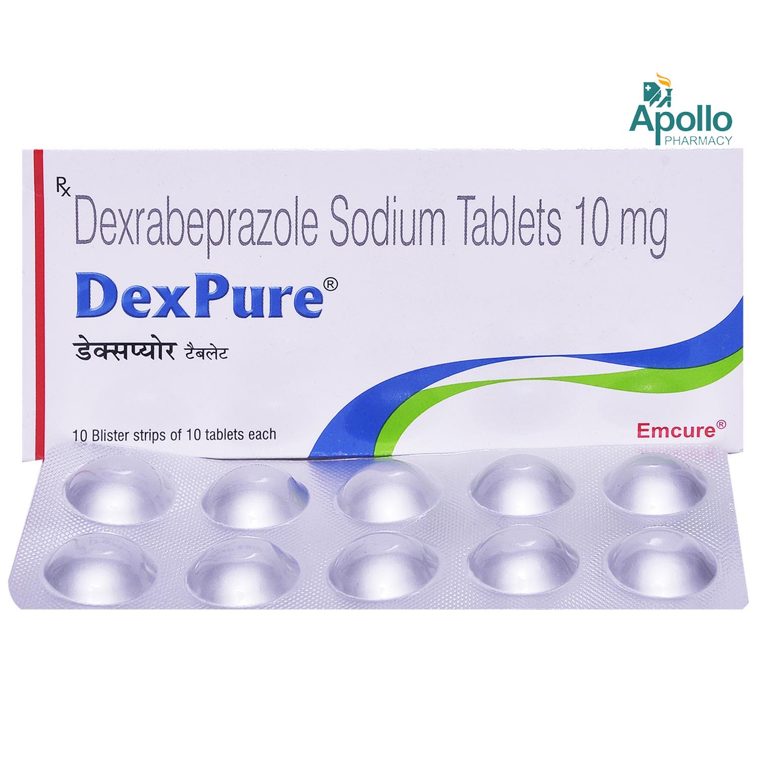 Dexpure 10 mg Tablet 10's, Pack of 10 TabletS Dexpure 10 mg Tablet 10's, Pack of 10 TabletS