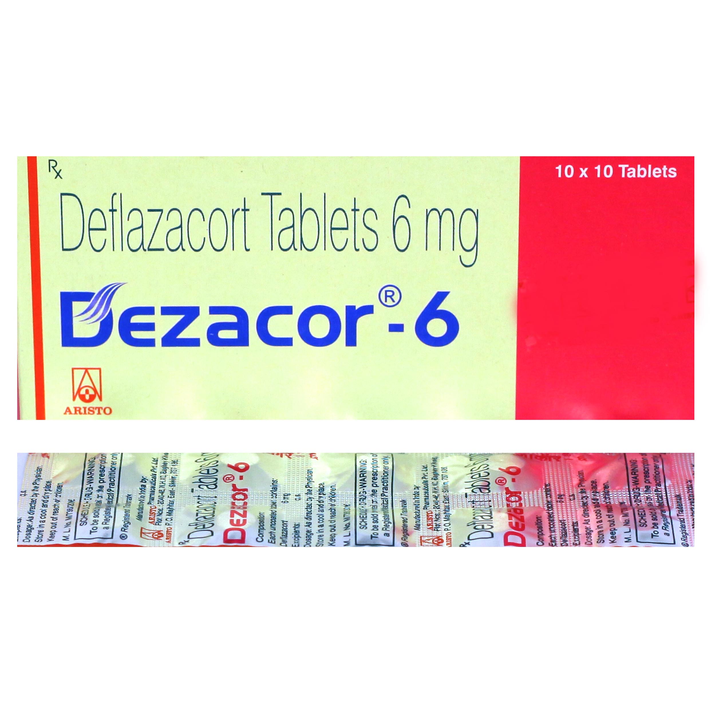 Dezacor-6 Tablet 10's, Pack of 10 TABLETS Dezacor-6 Tablet 10's, Pack of 10 TABLETS