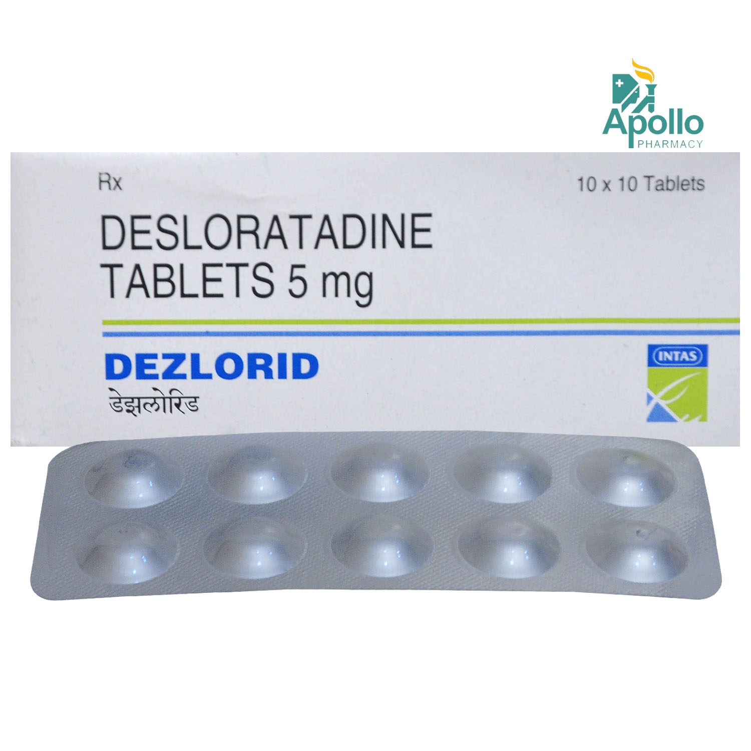 Dezlorid Tablet 10's, Pack of 10 TABLETS Dezlorid Tablet 10's, Pack of 10 TABLETS