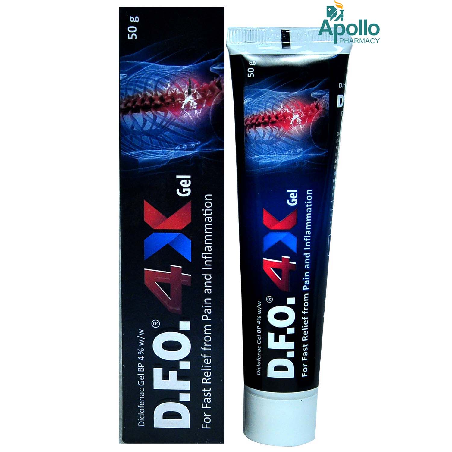DFO 4X Gel 50 gm, Pack of 1 Gel DFO 4X Gel 50 gm, Pack of 1 Gel