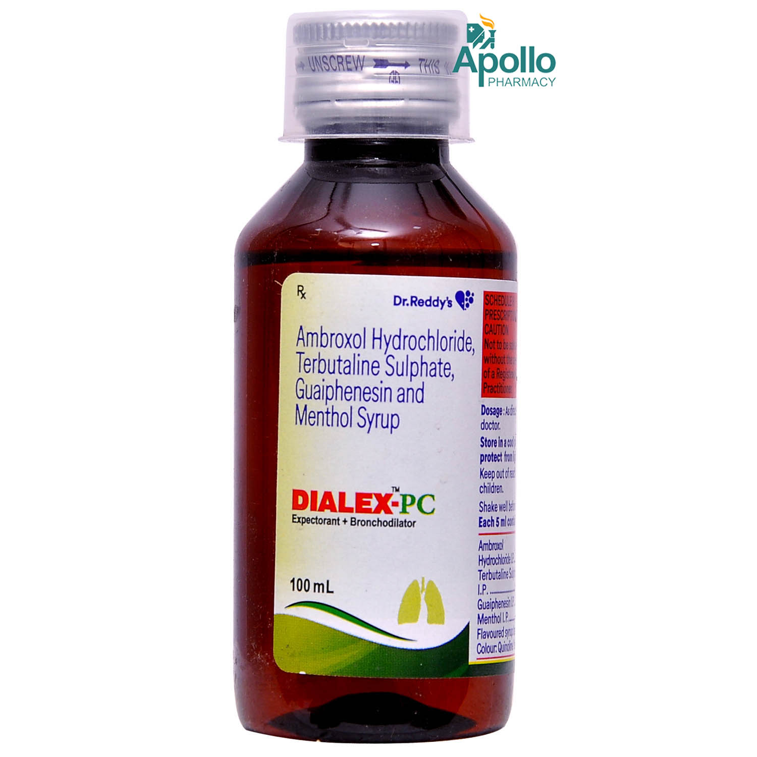 Buy Dialex PC Syrup 100 ml Online