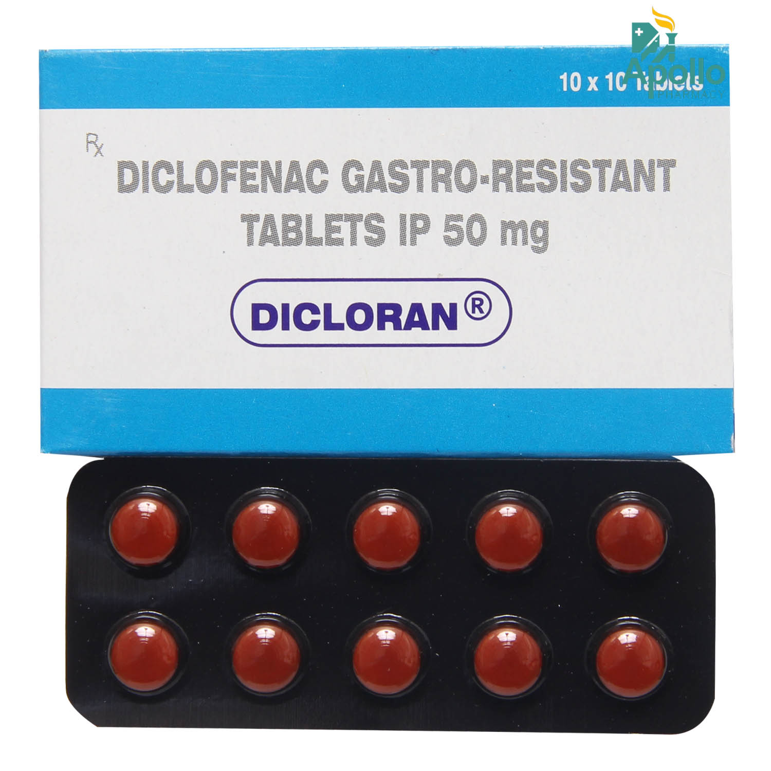 Dicloran Tablet 10's, Pack of 10 TABLETS Dicloran Tablet 10's, Pack of 10 TABLETS
