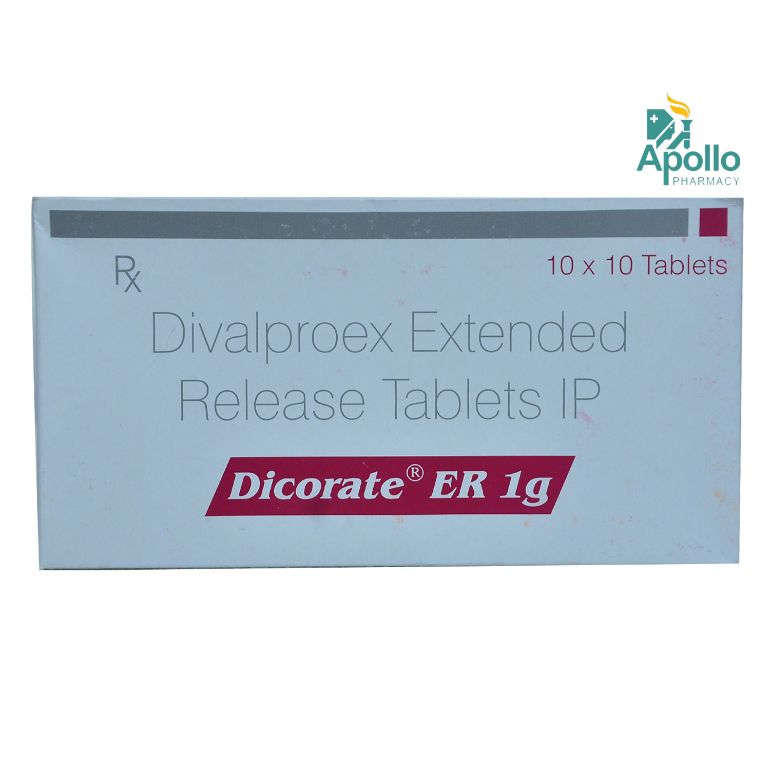 Dicorate ER Tablet 1g 10's, Pack of 10 TABLETS Dicorate ER Tablet 1g 10's, Pack of 10 TABLETS
