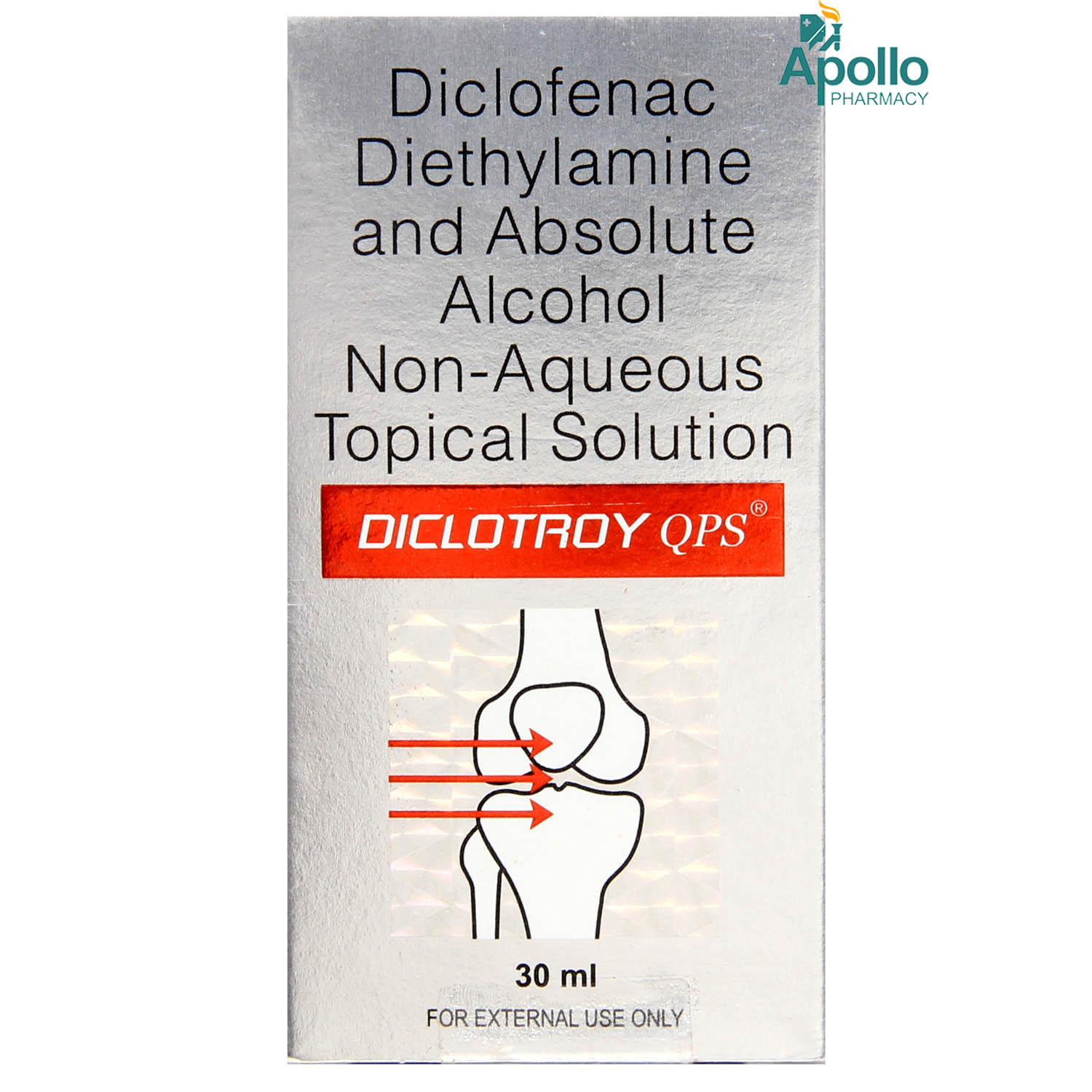 Buy DICLOTROY QPS SOLUTION 30ML  Online