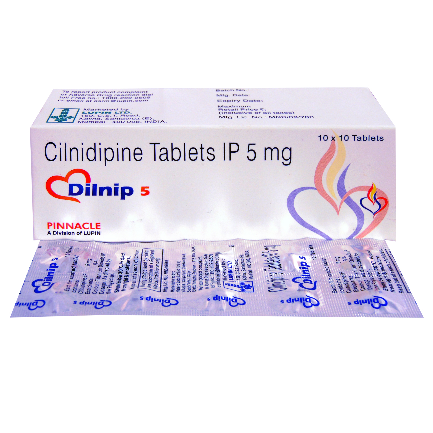 Buy Dilnip 5 Tablet 10's Online