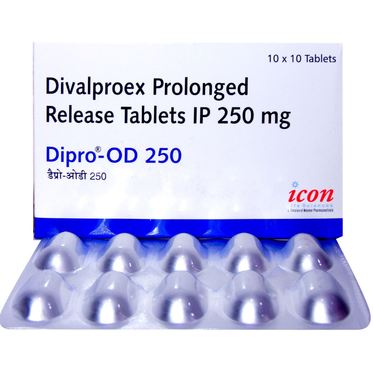 Dipro OD 250 Tablet 10's, Pack of 10 TABLETS Dipro OD 250 Tablet 10's, Pack of 10 TABLETS