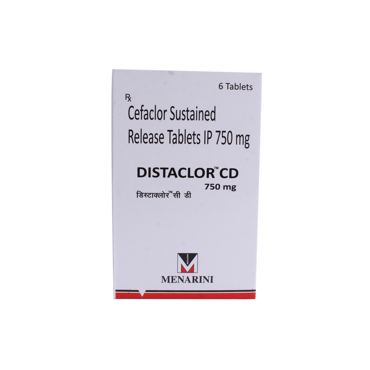 Distaclor CD 750 Tablet 6's, Pack of 6 TabletS Distaclor CD 750 Tablet 6's, Pack of 6 TabletS