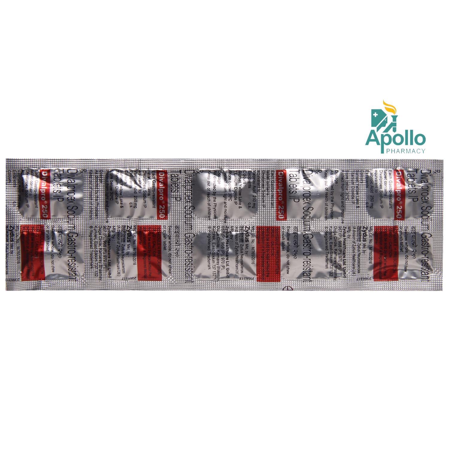 Divalpro 250 Tablet 10's, Pack of 10 TABLETS Divalpro 250 Tablet 10's, Pack of 10 TABLETS