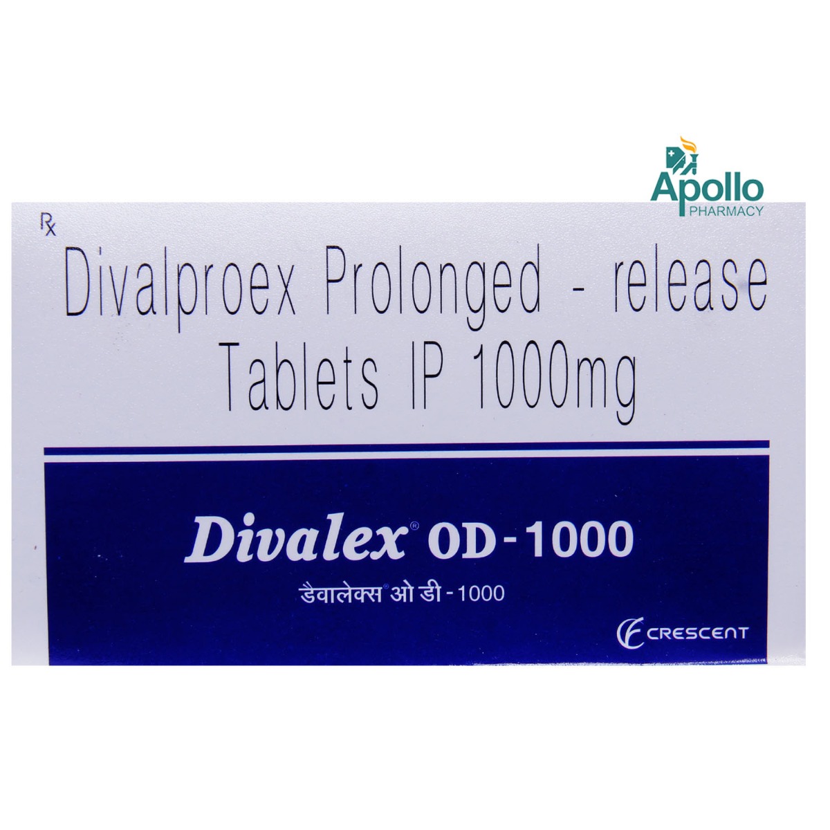 Divalex OD 1000 Tablet 10's, Pack of 10 TABLETS Divalex OD 1000 Tablet 10's, Pack of 10 TABLETS
