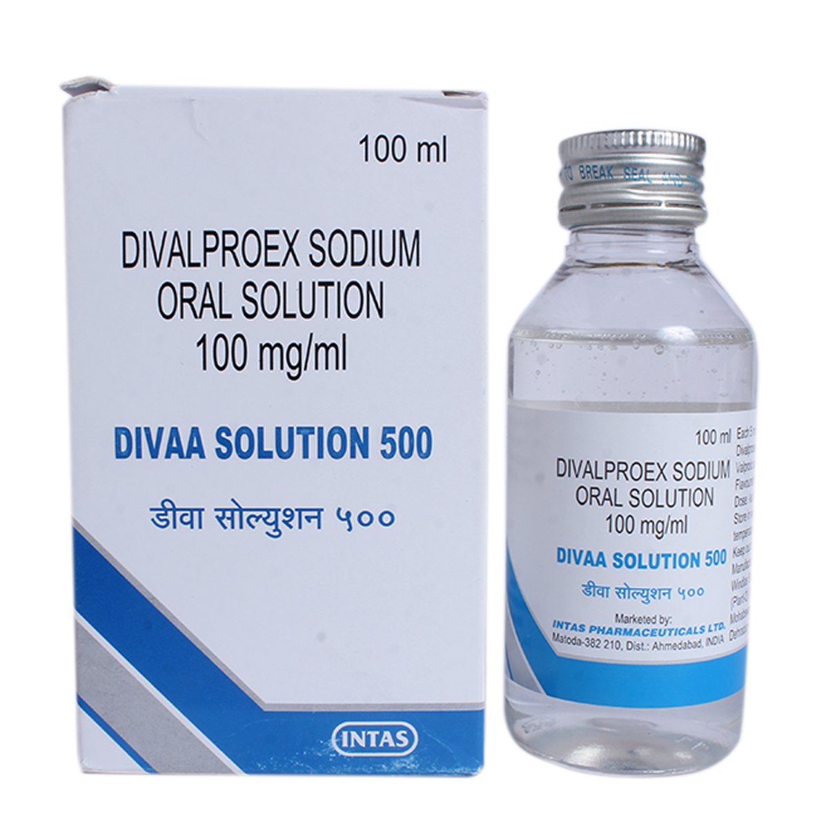 Divaa 500 Solution 100 ml, Pack of 1 Solution Divaa 500 Solution 100 ml, Pack of 1 Solution