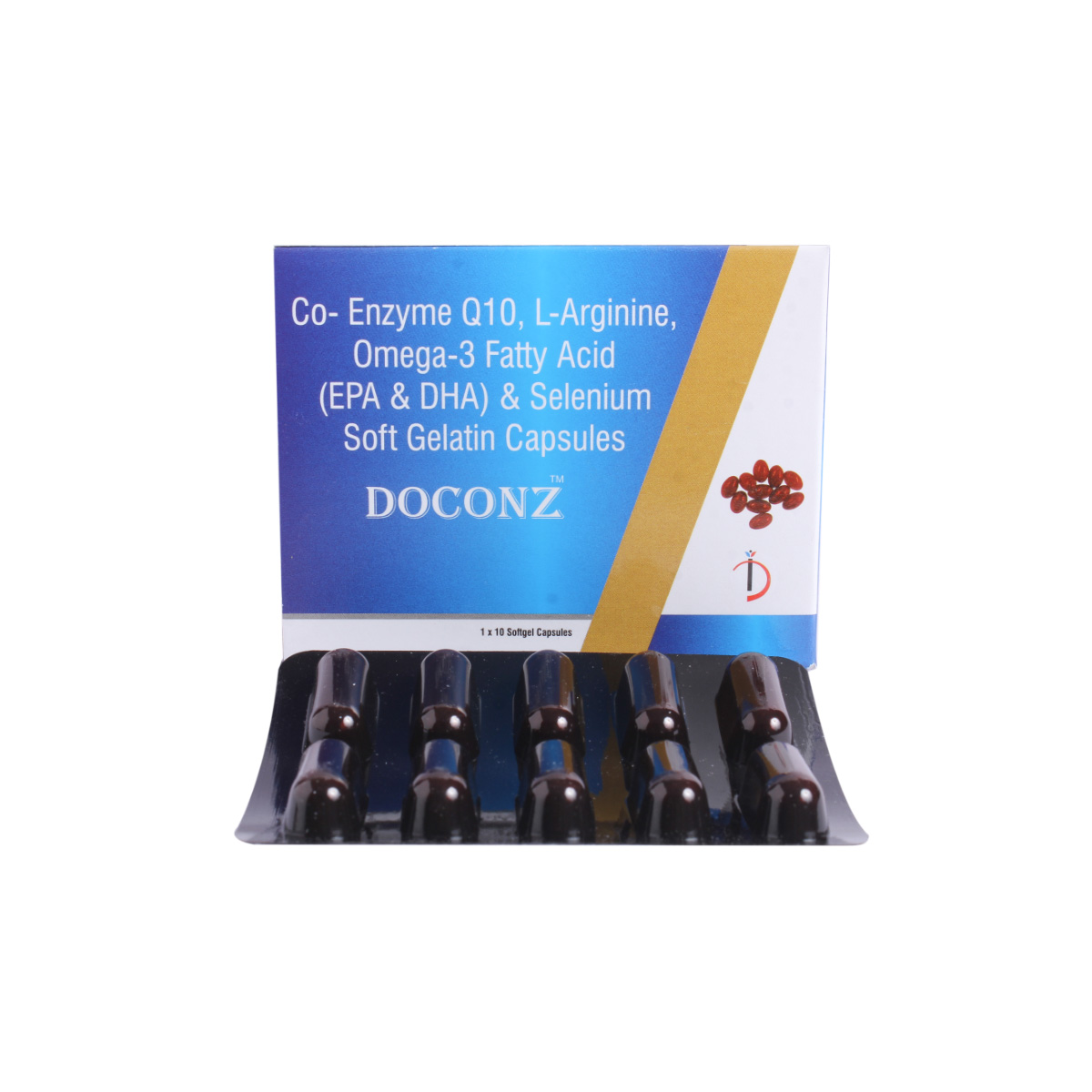 Doconz Softgel Capsule 10's, Pack of 10 CapsuleS Doconz Softgel Capsule 10's, Pack of 10 CapsuleS