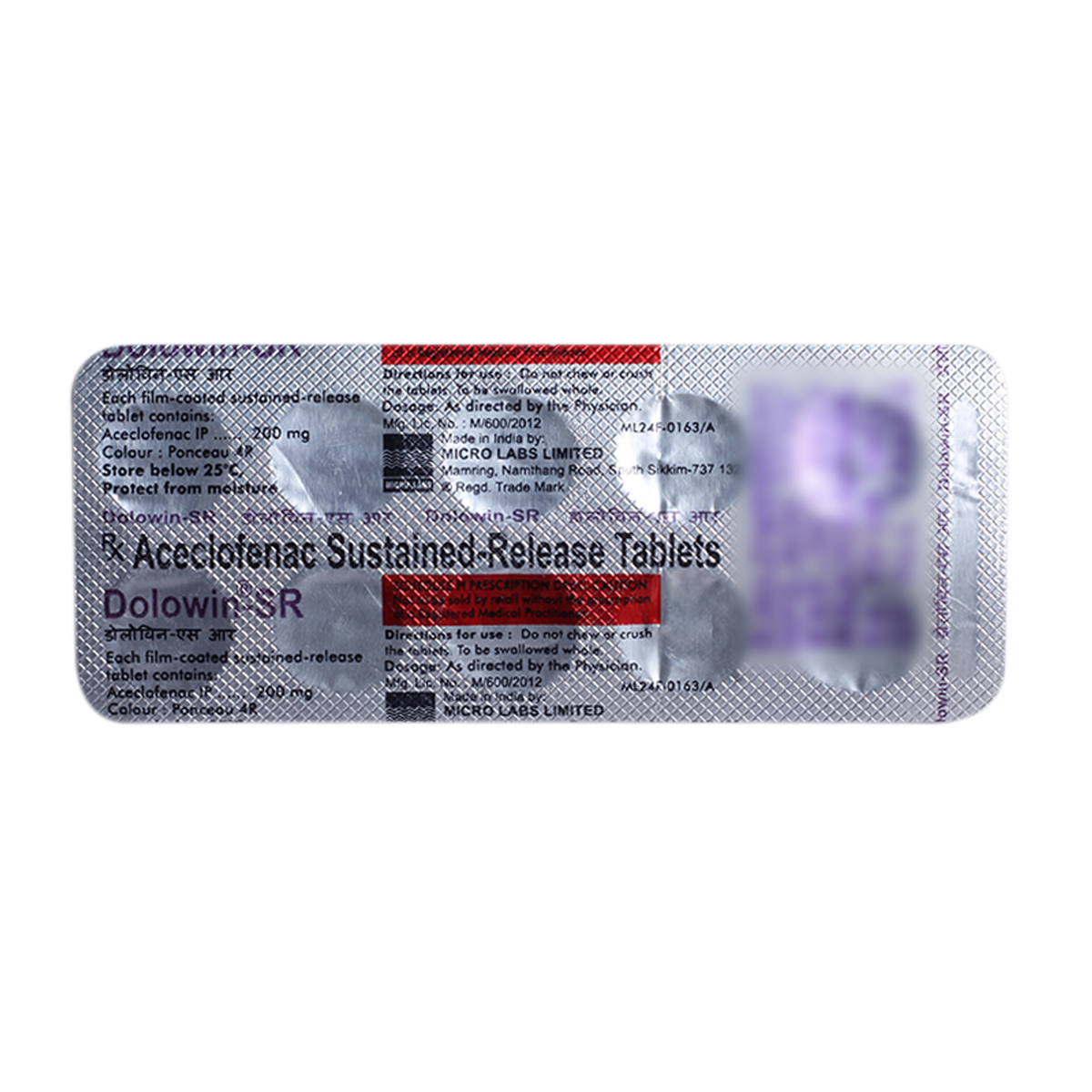 Dolowin SR Tablet 10's, Pack of 10 TabletS Dolowin SR Tablet 10's, Pack of 10 TabletS