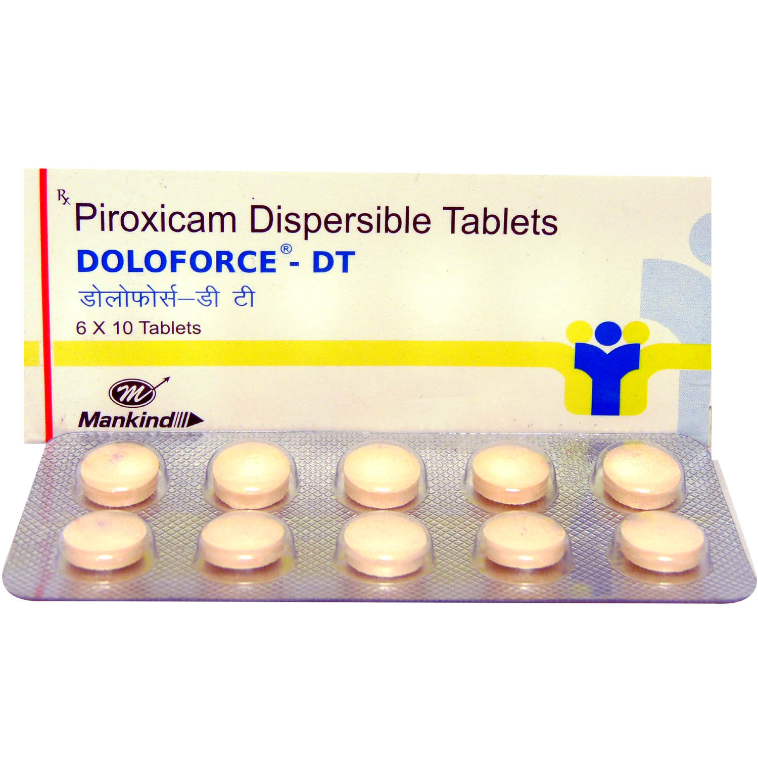 Doloforce - DT Tablet 10's, Pack of 10 TABLETS Doloforce - DT Tablet 10's, Pack of 10 TABLETS
