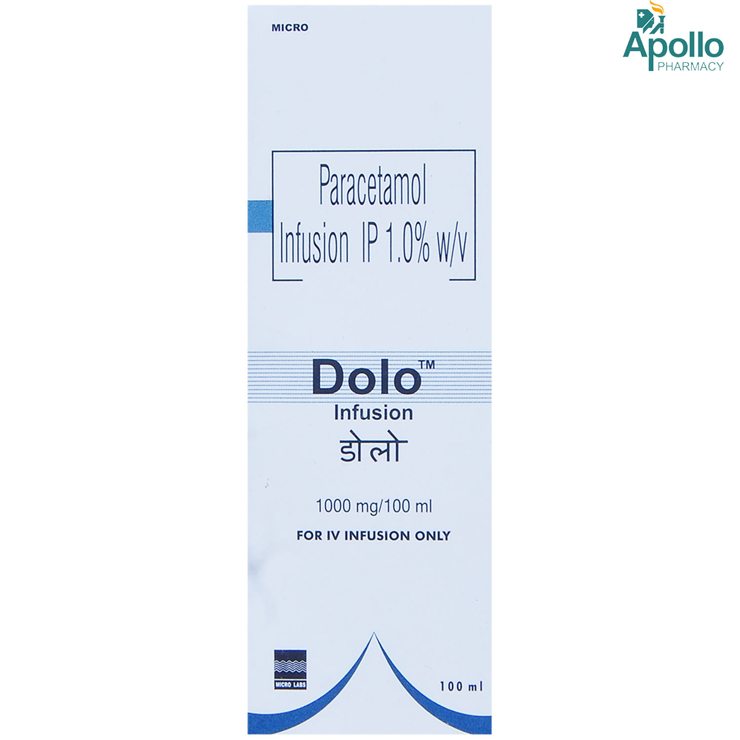 Dolo Infusion 100 ml, Pack of 1 INJECTION Dolo Infusion 100 ml, Pack of 1 INJECTION