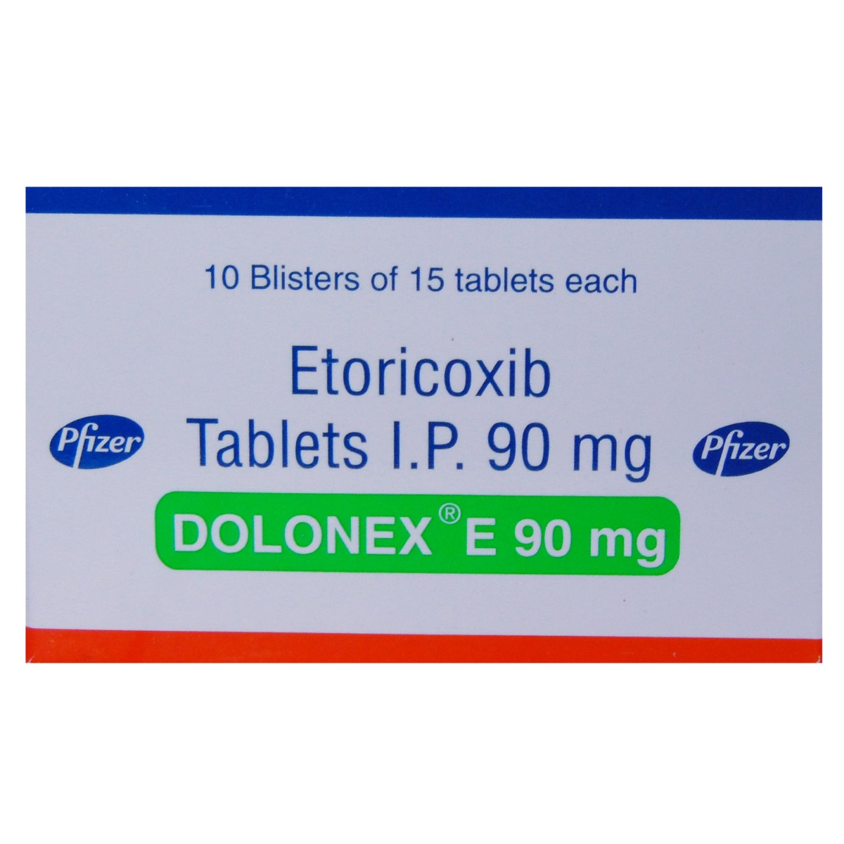 Dolonex E 90 Tablet 15's, Pack of 15 TABLETS Dolonex E 90 Tablet 15's, Pack of 15 TABLETS