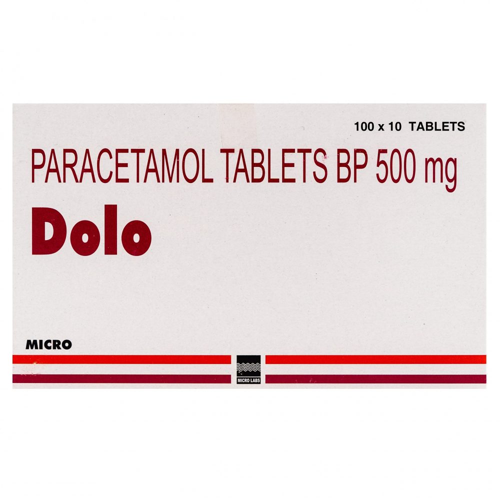 Dolo 500 Tablet 10's, Pack of 10 TABLETS Dolo 500 Tablet 10's, Pack of 10 TABLETS