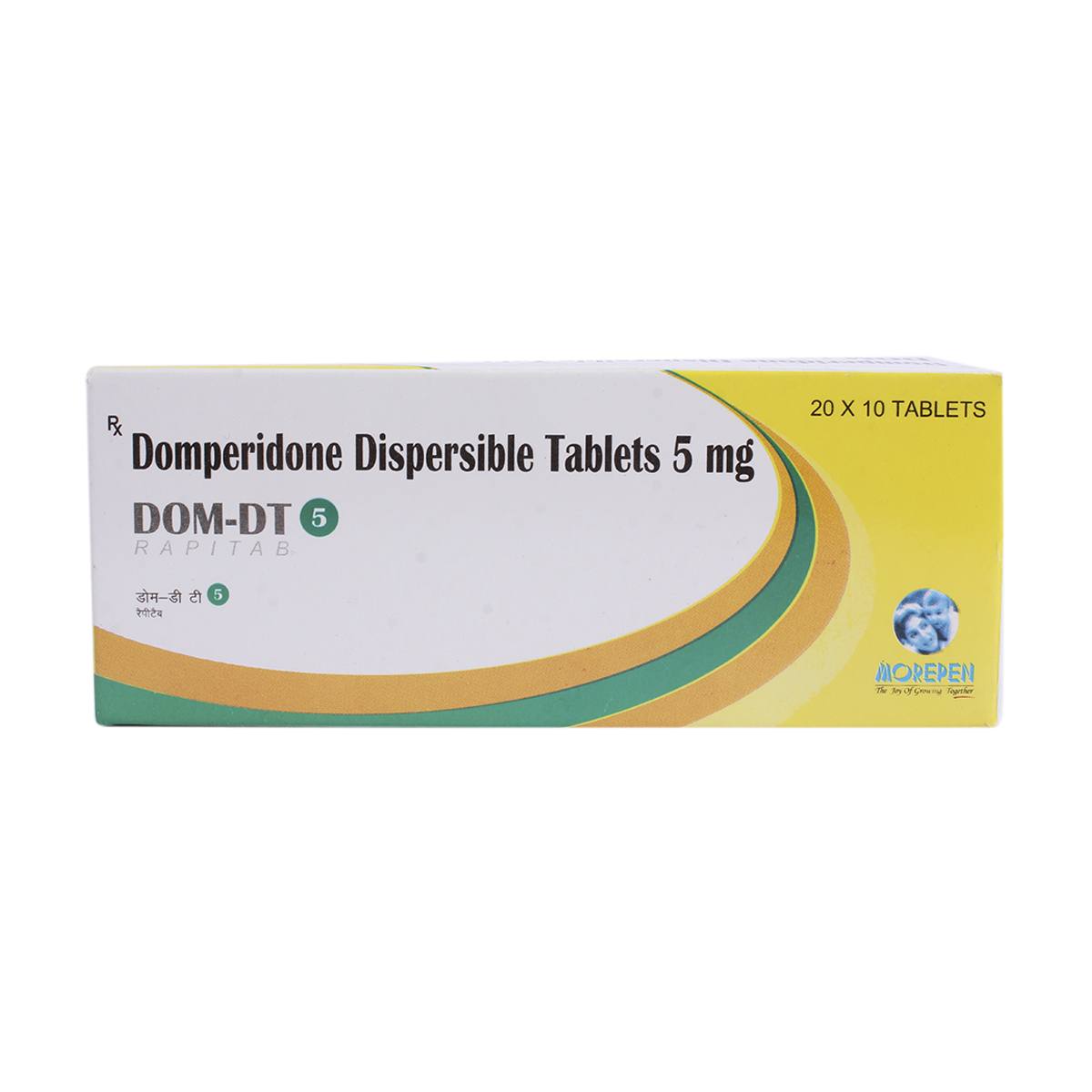 Dom DT 5 Tablet 10's, Pack of 10 TabletS Dom DT 5 Tablet 10's, Pack of 10 TabletS