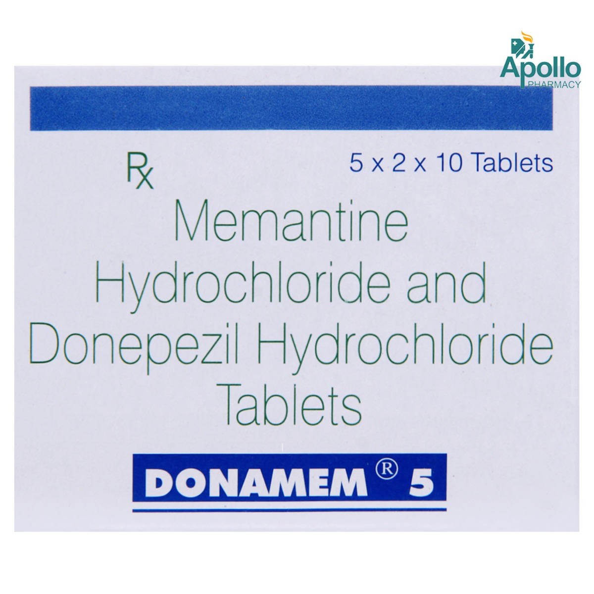 Buy Donamem 5 Tablet 10's Online