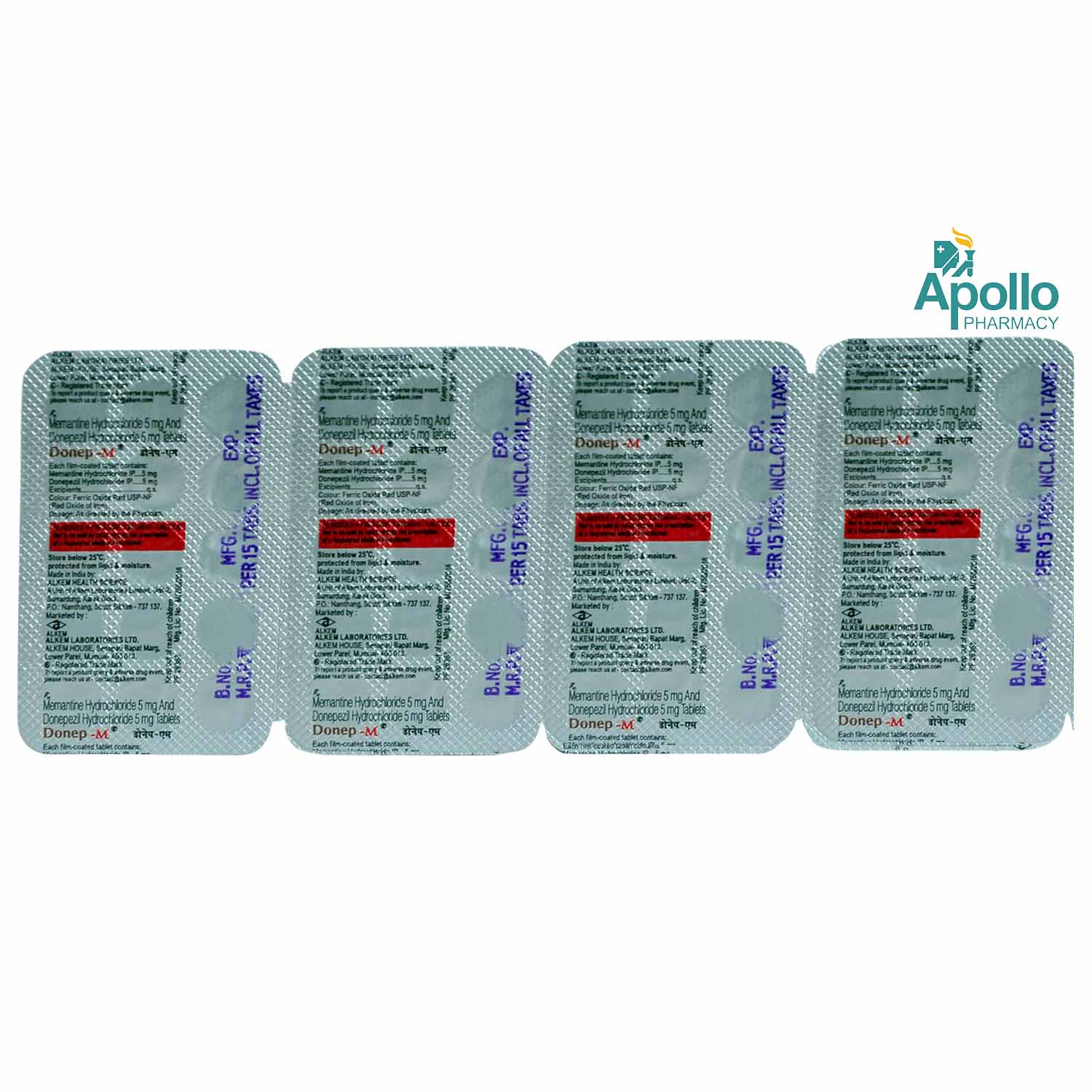 Donep-M Tablet 15's, Pack of 15 TABLETS Donep-M Tablet 15's, Pack of 15 TABLETS