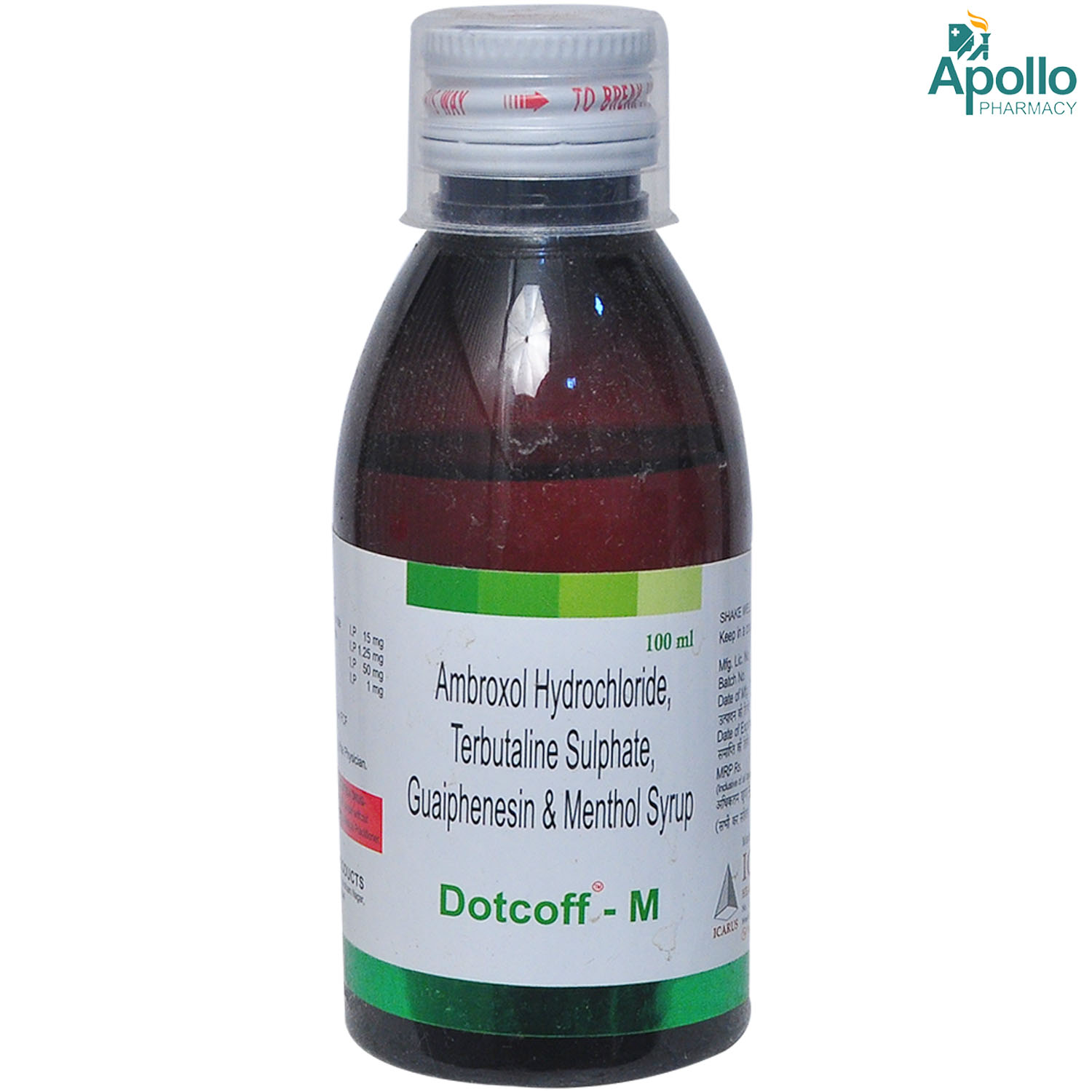 Buy Dotcoff M Syrup 100 ml Online