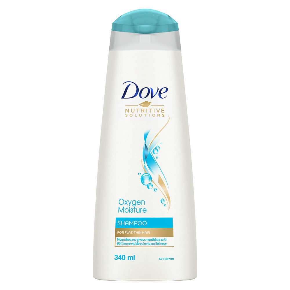 Dove Oxygen Moisture Shampoo, 340 ml, Pack of 1 Dove Oxygen Moisture Shampoo, 340 ml, Pack of 1