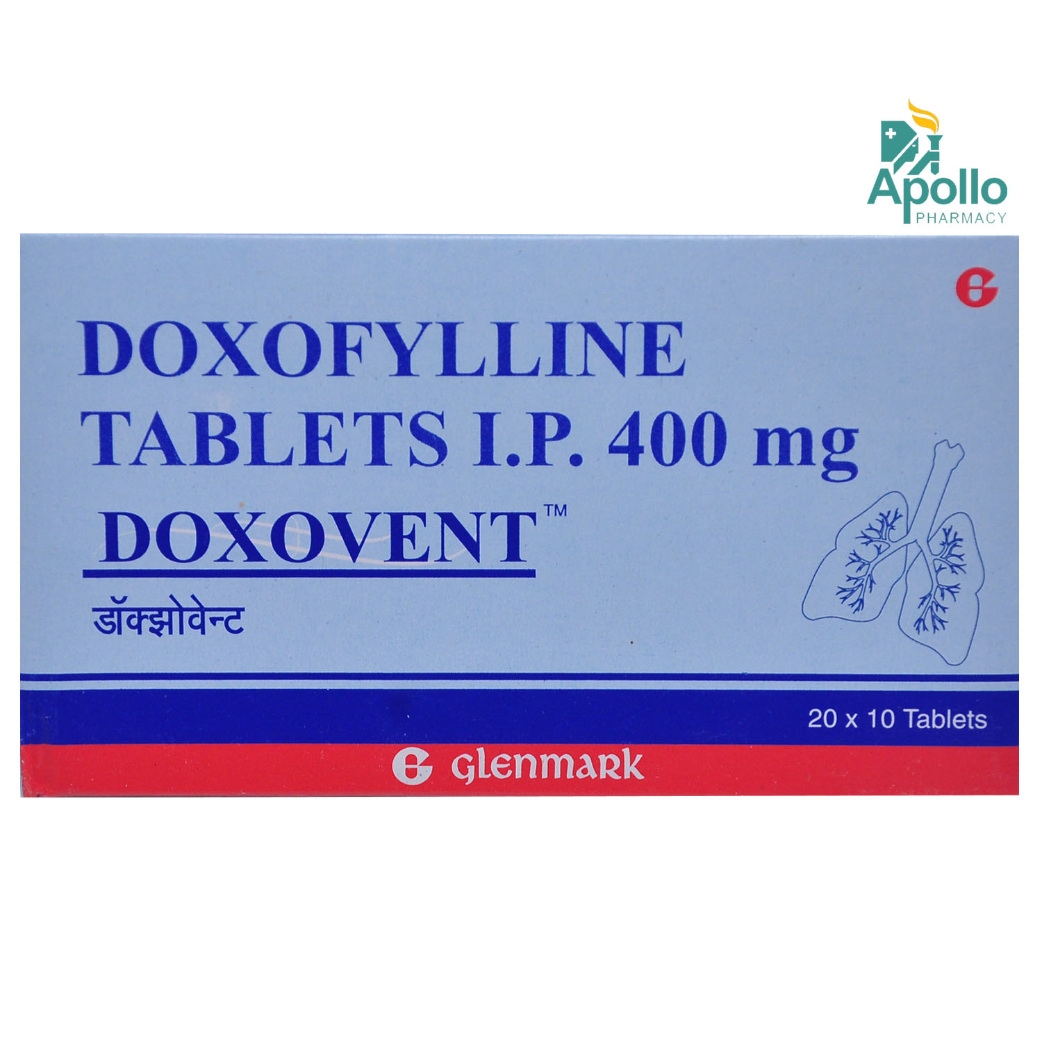 Doxovent Tablet 10's, Pack of 10 TABLETS Doxovent Tablet 10's, Pack of 10 TABLETS