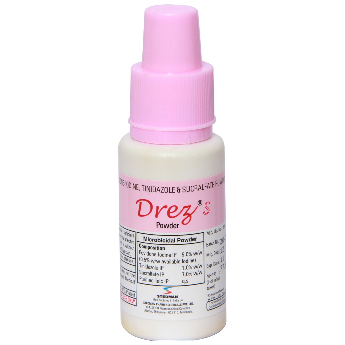 Buy Drez S Dusting Powder 10 gm Online