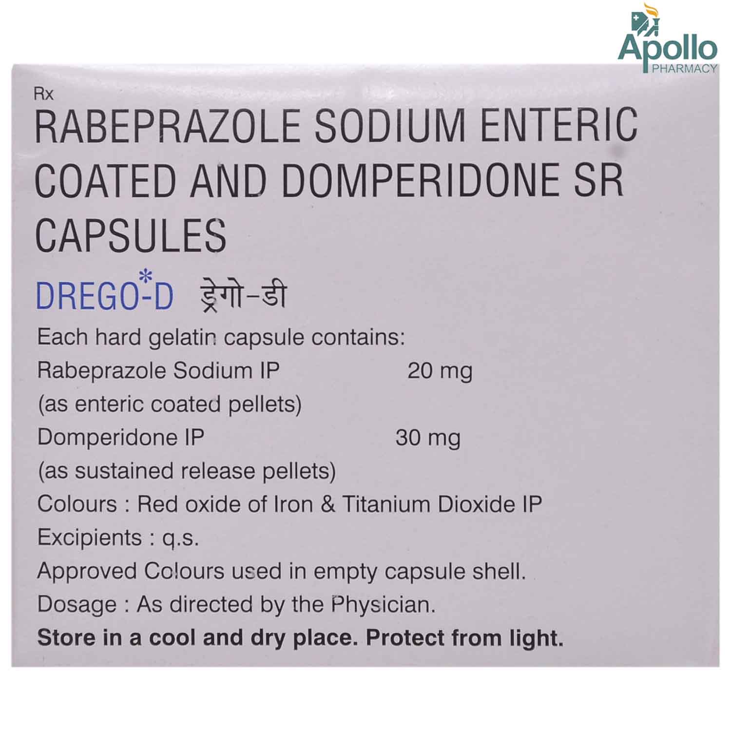 Drego D Capsule 10's, Pack of 10 Drego D Capsule 10's, Pack of 10