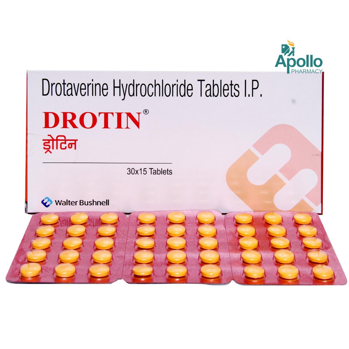 Drotin Tablet 15's, Pack of 15 TABLETS Drotin Tablet 15's, Pack of 15 TABLETS