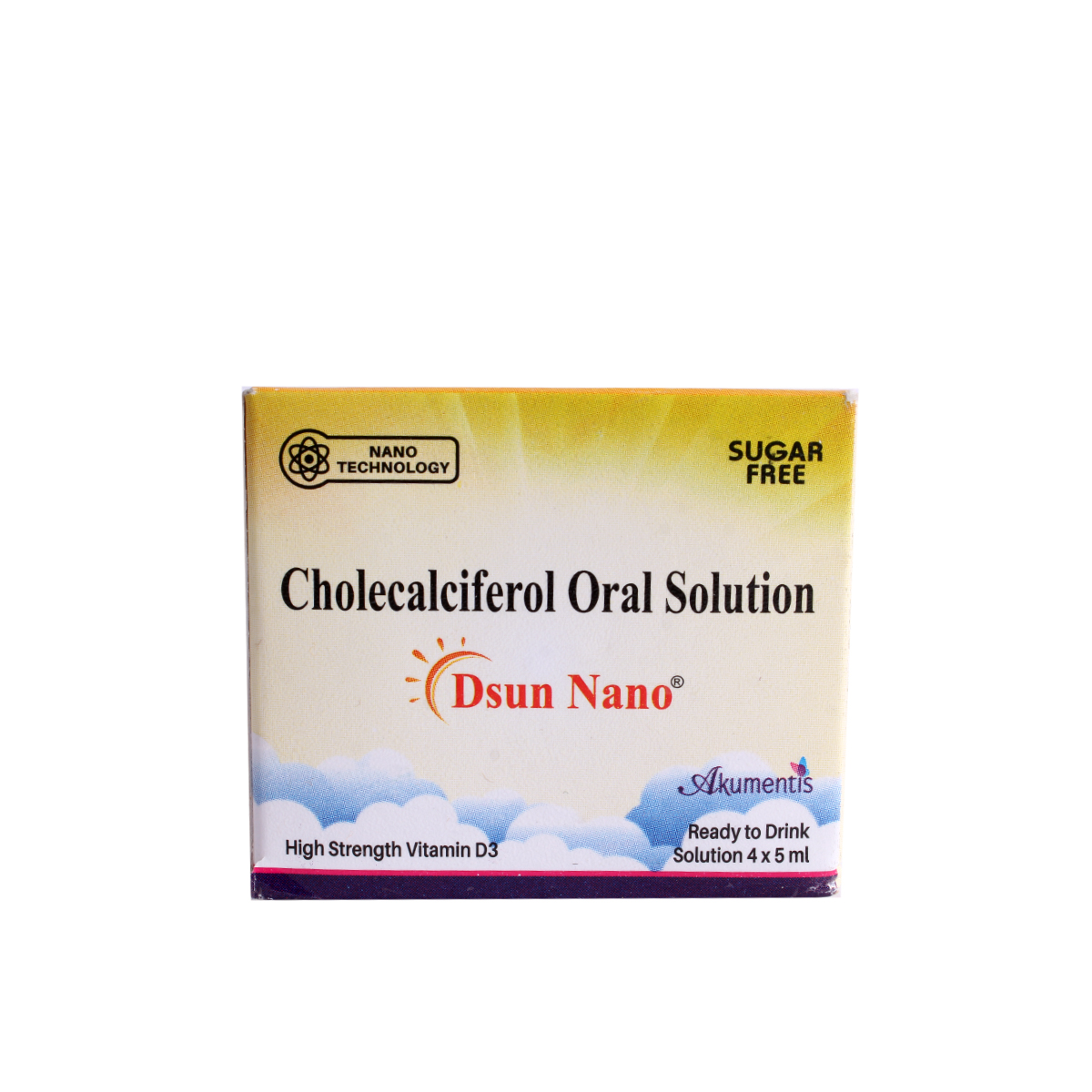 Dsun Nano 60K Sugar Free solution 5 ml, Pack of 1 Dsun Nano 60K Sugar Free solution 5 ml, Pack of 1