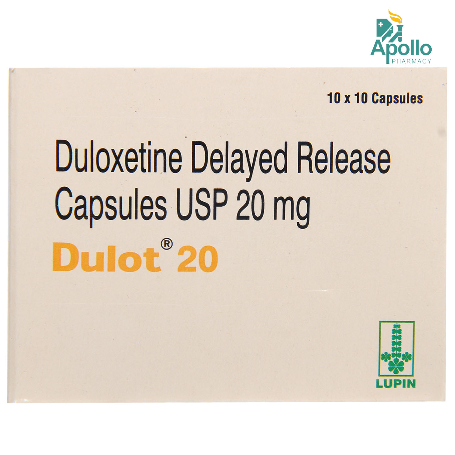 Dulot 20 Capsule 10's, Pack of 10 CAPSULES Dulot 20 Capsule 10's, Pack of 10 CAPSULES