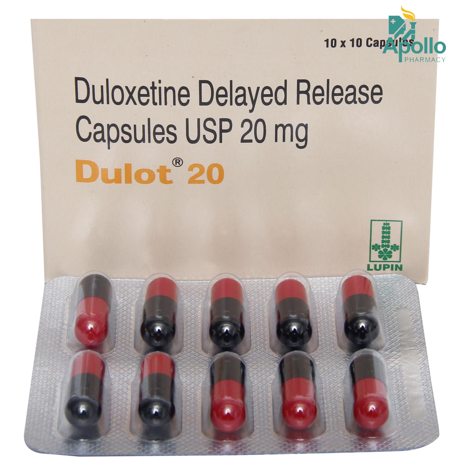 Dulot 20 Capsule 10's, Pack of 10 CAPSULES Dulot 20 Capsule 10's, Pack of 10 CAPSULES