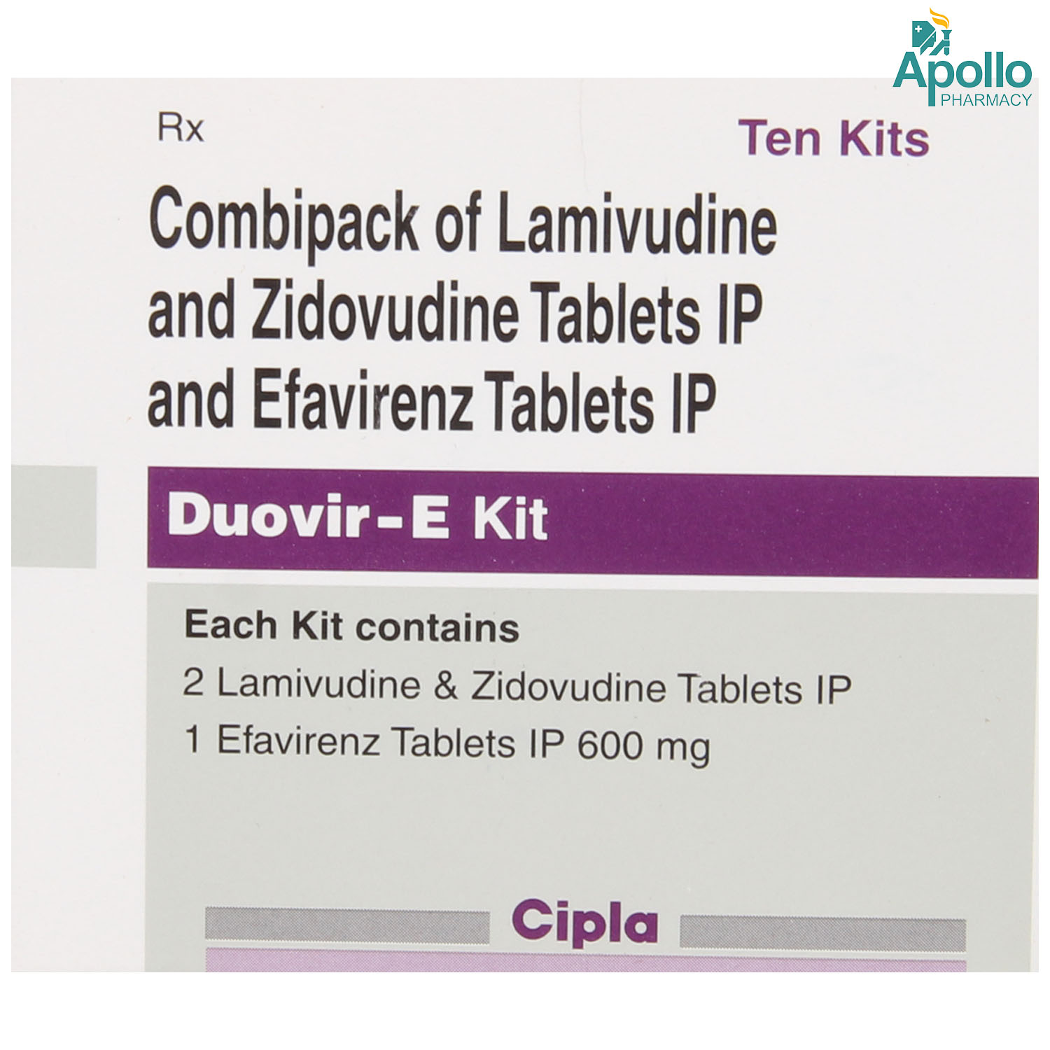 Buy Duovir-E Kit Tablet 1's Online