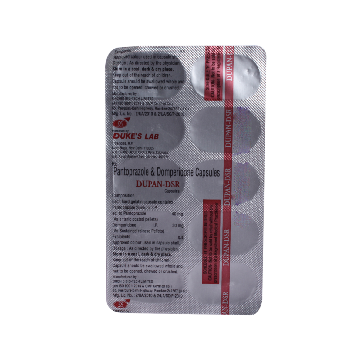Dupan-DSR Capsule 10's, Pack of 10 Dupan-DSR Capsule 10's, Pack of 10