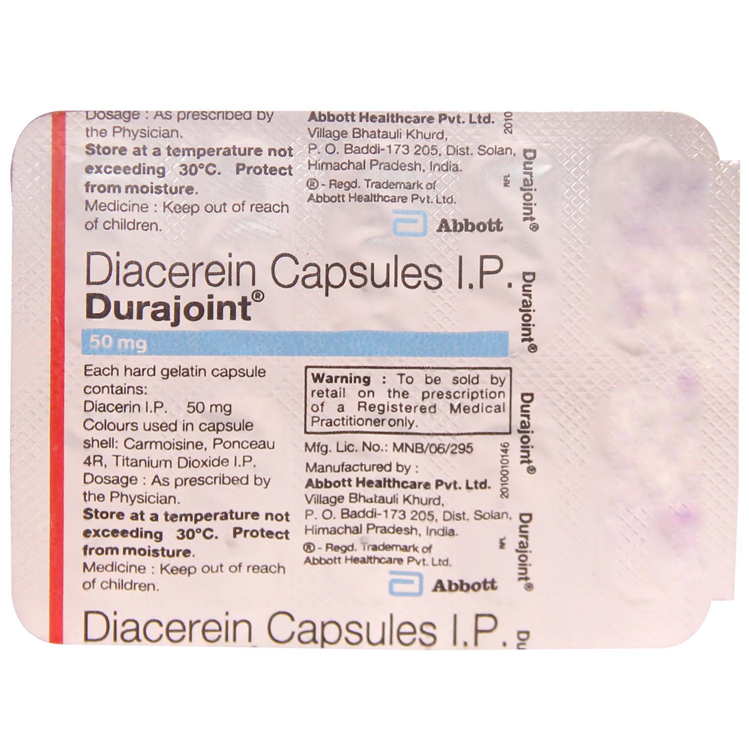 Durajoint Capsule 10's, Pack of 10 CAPSULES Durajoint Capsule 10's, Pack of 10 CAPSULES