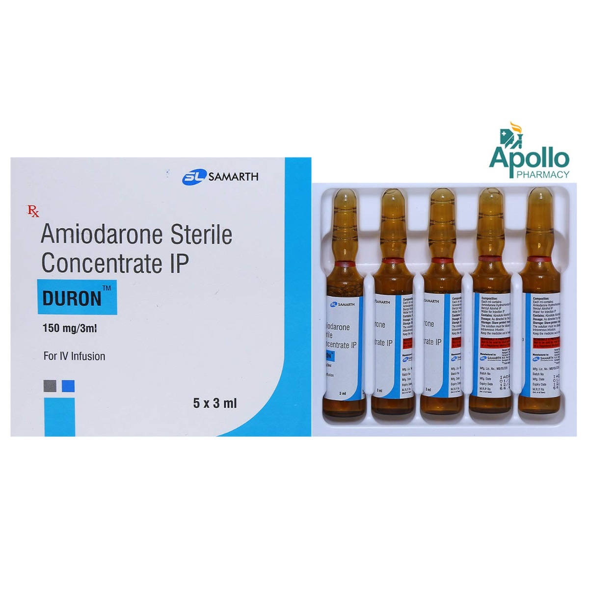 Duron Injection 3 ml, Pack of 1 Injection Duron Injection 3 ml, Pack of 1 Injection