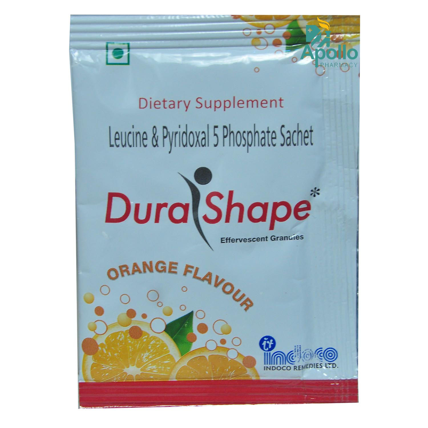 Durashape Orange Effervescent Granules 4.5 gm, Pack of 1 GRANULES Durashape Orange Effervescent Granules 4.5 gm, Pack of 1 GRANULES