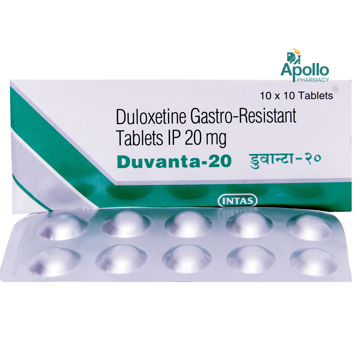 Duvanta 20 Tablet 10's, Pack of 10 TABLETS Duvanta 20 Tablet 10's, Pack of 10 TABLETS