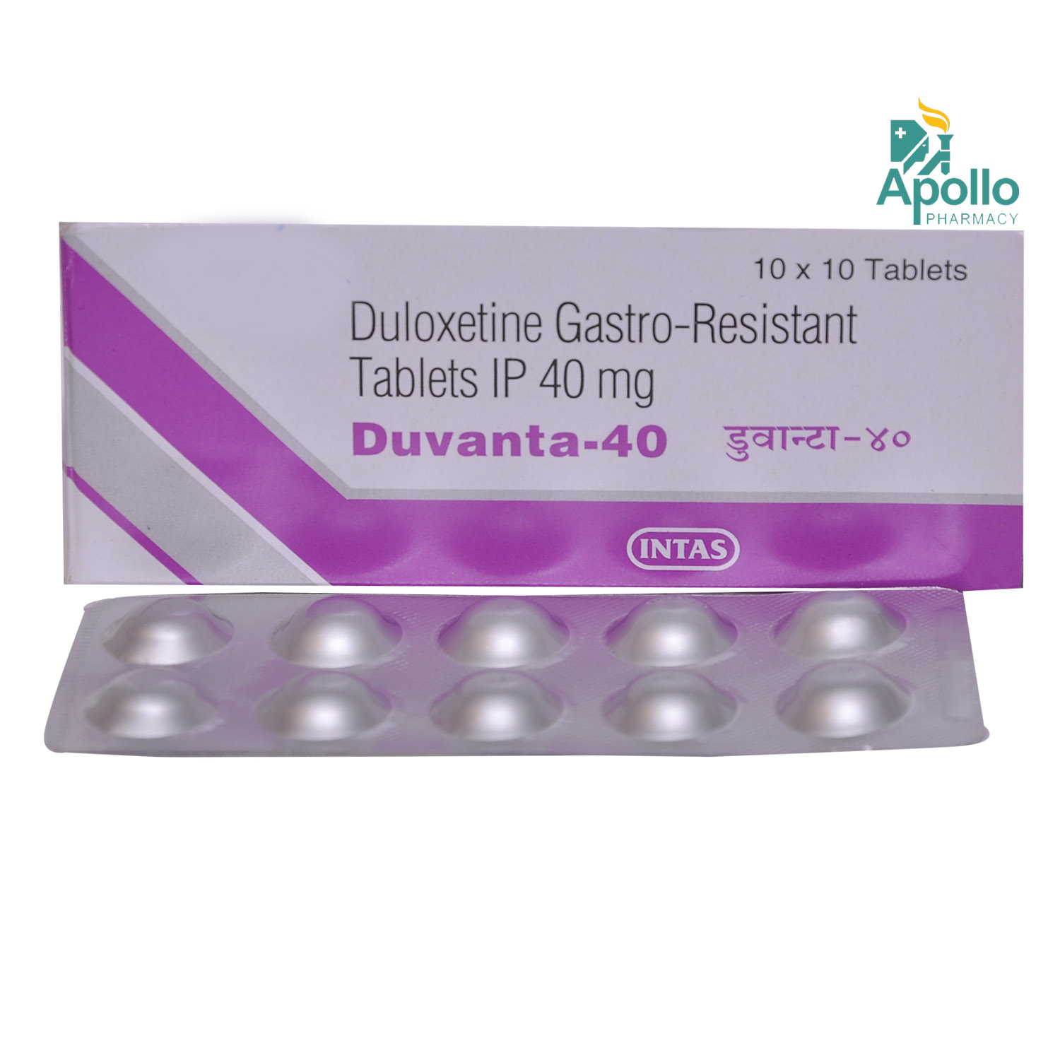 Duvanta 40 Tablet 10's, Pack of 10 TABLETS Duvanta 40 Tablet 10's, Pack of 10 TABLETS