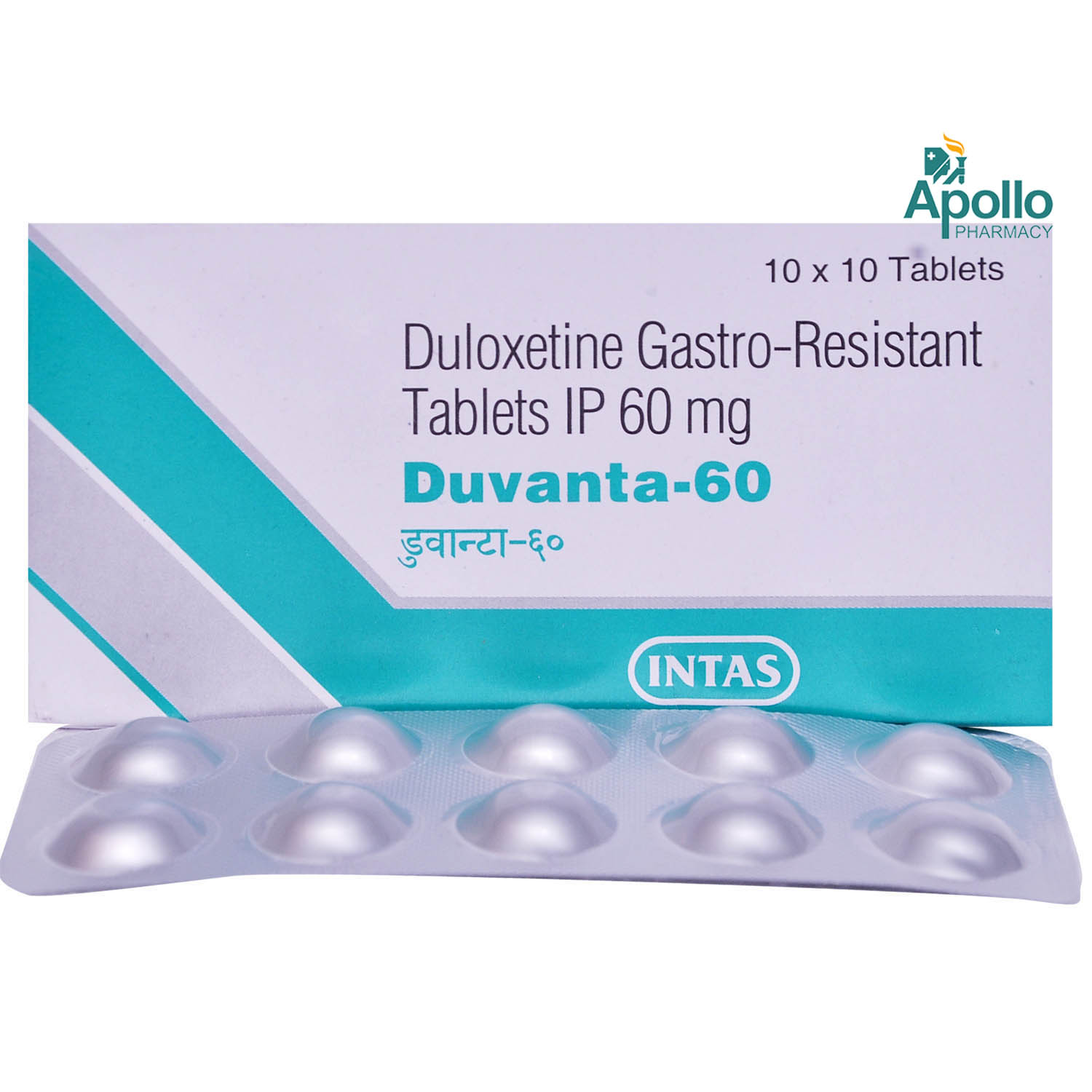 Duvanta 60 Tablet 10's, Pack of 10 TABLETS Duvanta 60 Tablet 10's, Pack of 10 TABLETS