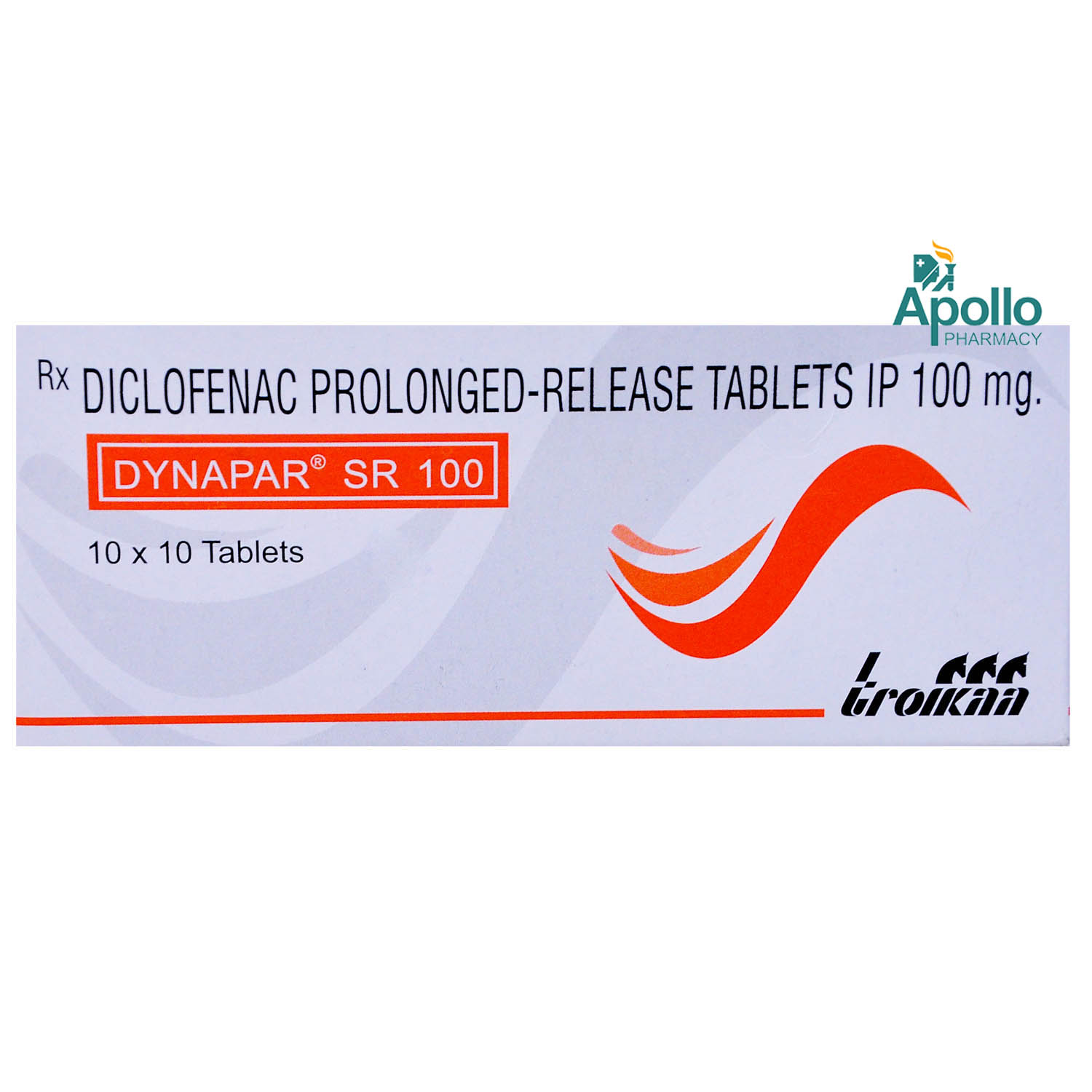 Dynapar SR 100 Tablet 10's, Pack of 10 TABLETS Dynapar SR 100 Tablet 10's, Pack of 10 TABLETS