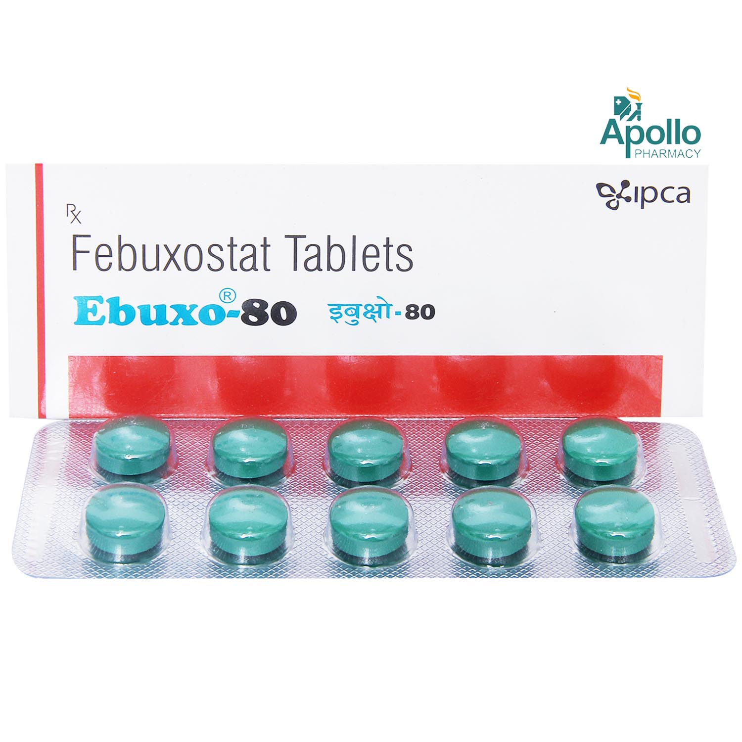 Ebuxo 80 Tablet 10's, Pack of 10 TabletS Ebuxo 80 Tablet 10's, Pack of 10 TabletS