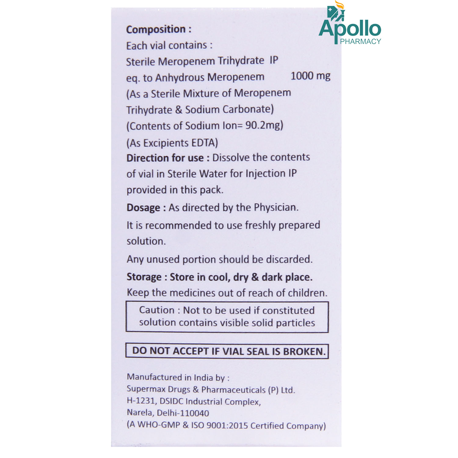 Ednem Edta 1gm Injection, Pack of 1 Injection Ednem Edta 1gm Injection, Pack of 1 Injection