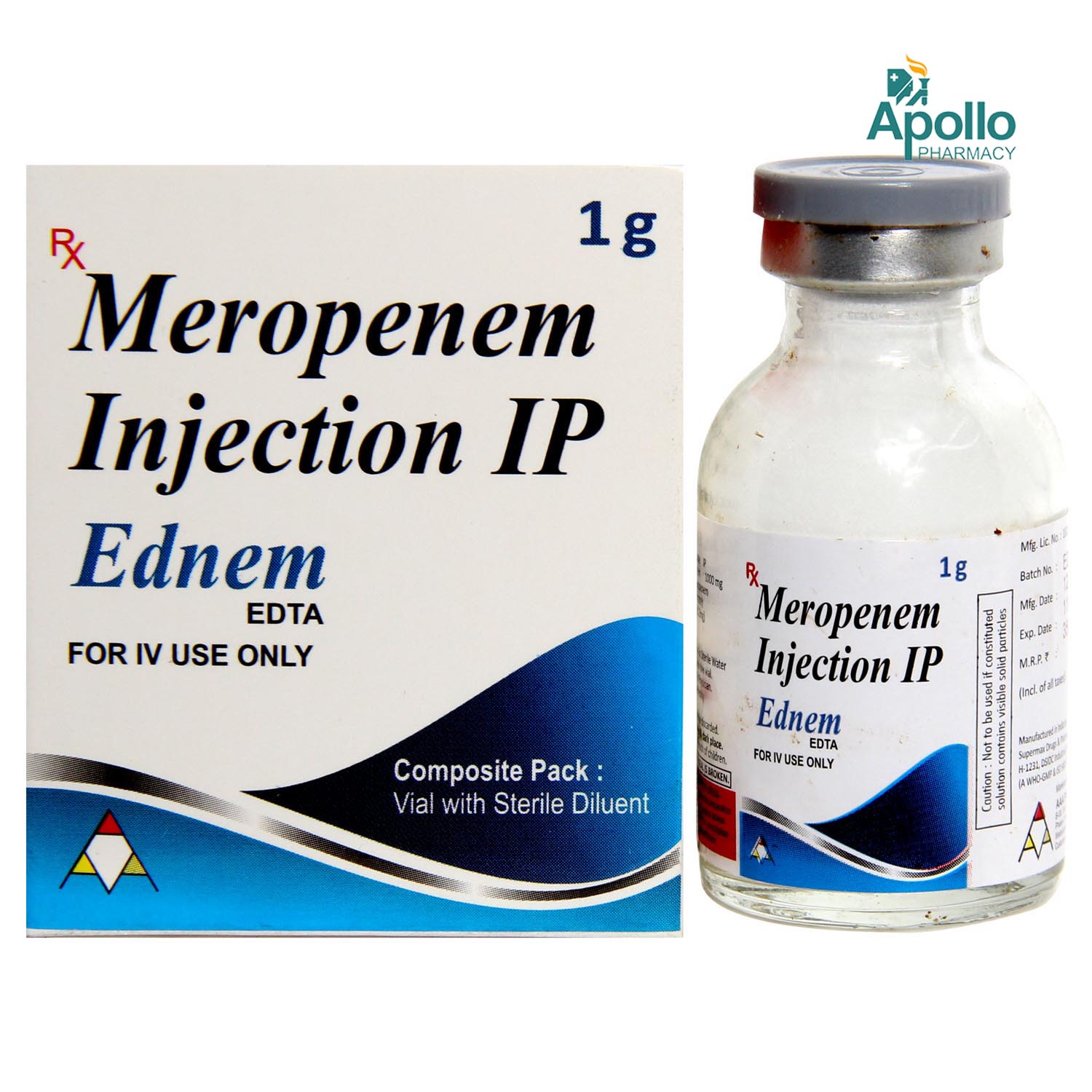 Ednem Edta 1gm Injection, Pack of 1 Injection Ednem Edta 1gm Injection, Pack of 1 Injection