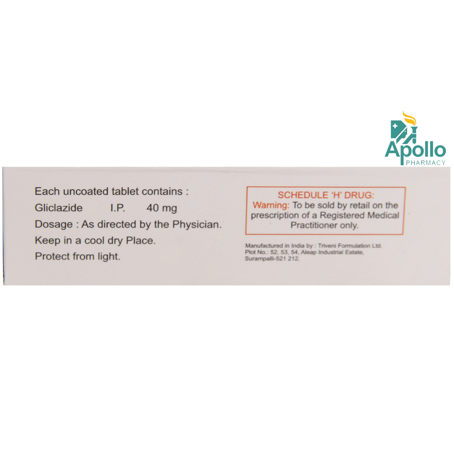 Egluna-40 Tablet 10's Egluna-40 Tablet 10's