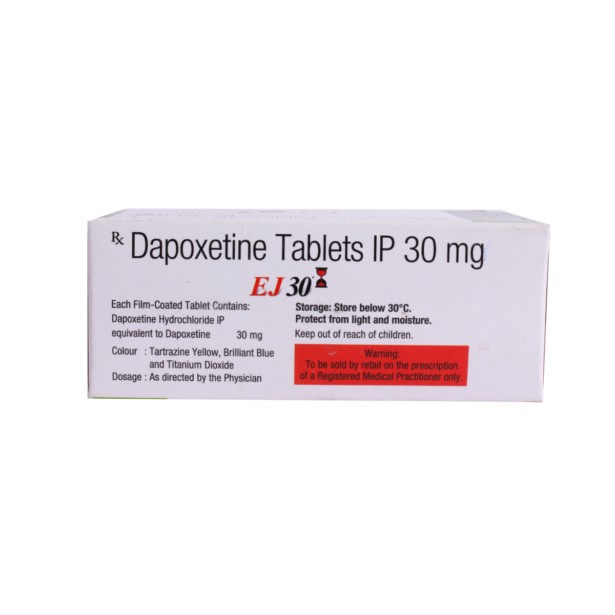 EJ 30 Tablet 10's, Pack of 10 TABLETS EJ 30 Tablet 10's, Pack of 10 TABLETS