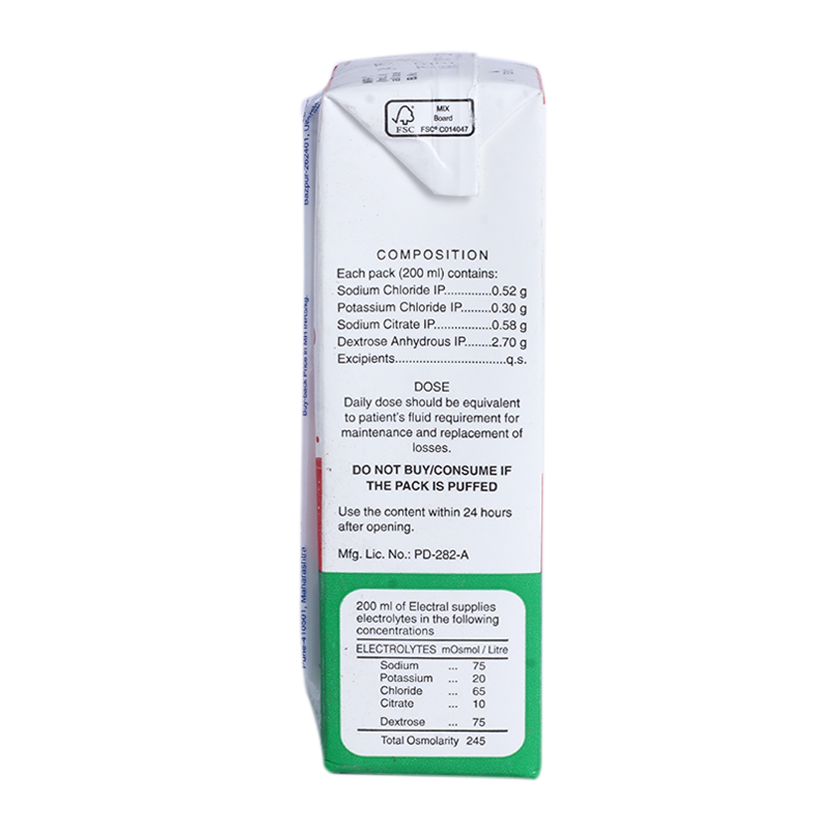 Electral Apple Flavour Liquid 200 ml, Pack of 1 Electral Apple Flavour Liquid 200 ml, Pack of 1