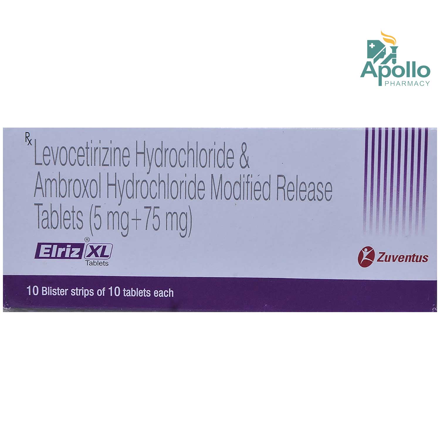 Buy Elriz XL Tablet 10's Online