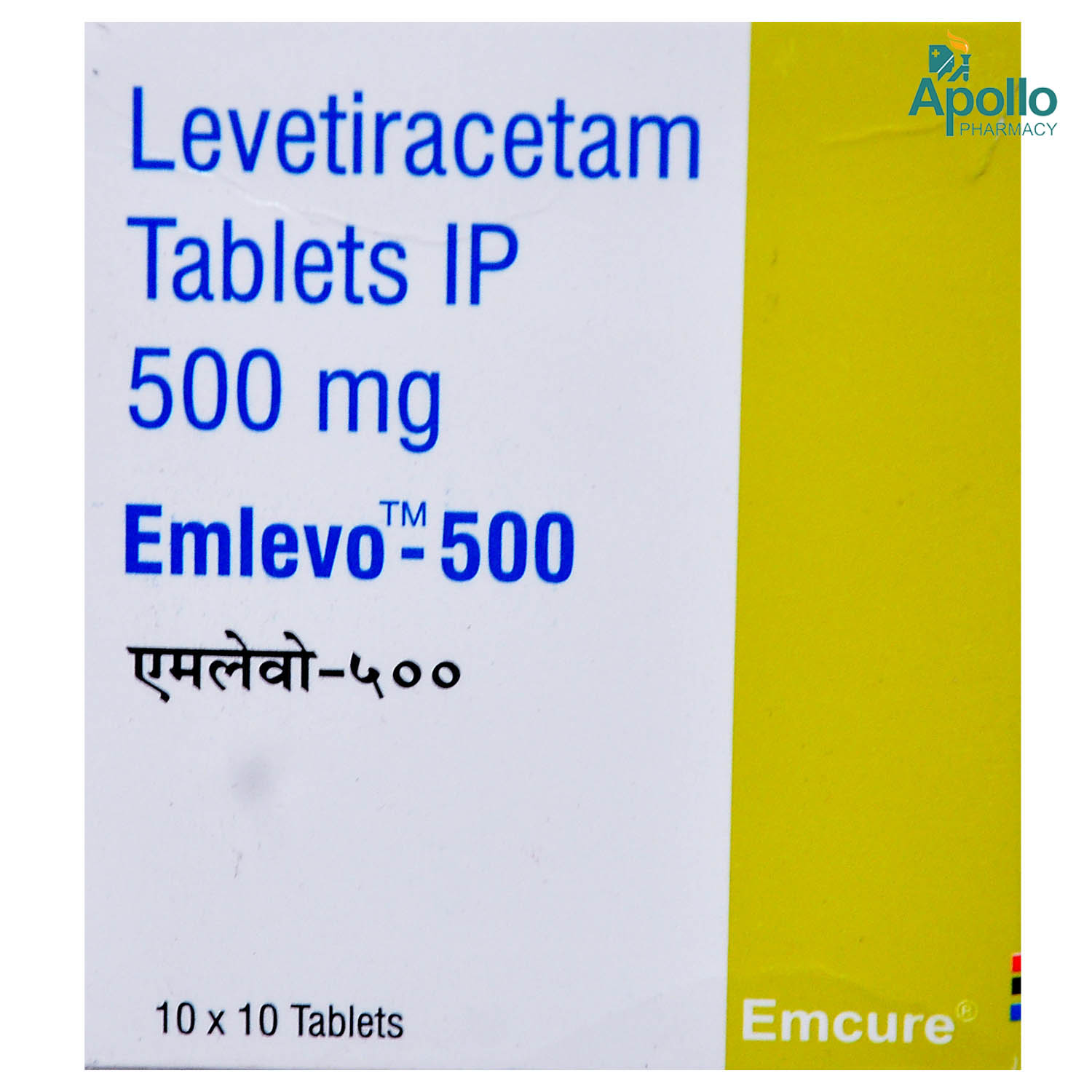 Emlevo-500 Tablet 10's, Pack of 10 TabletS Emlevo-500 Tablet 10's, Pack of 10 TabletS