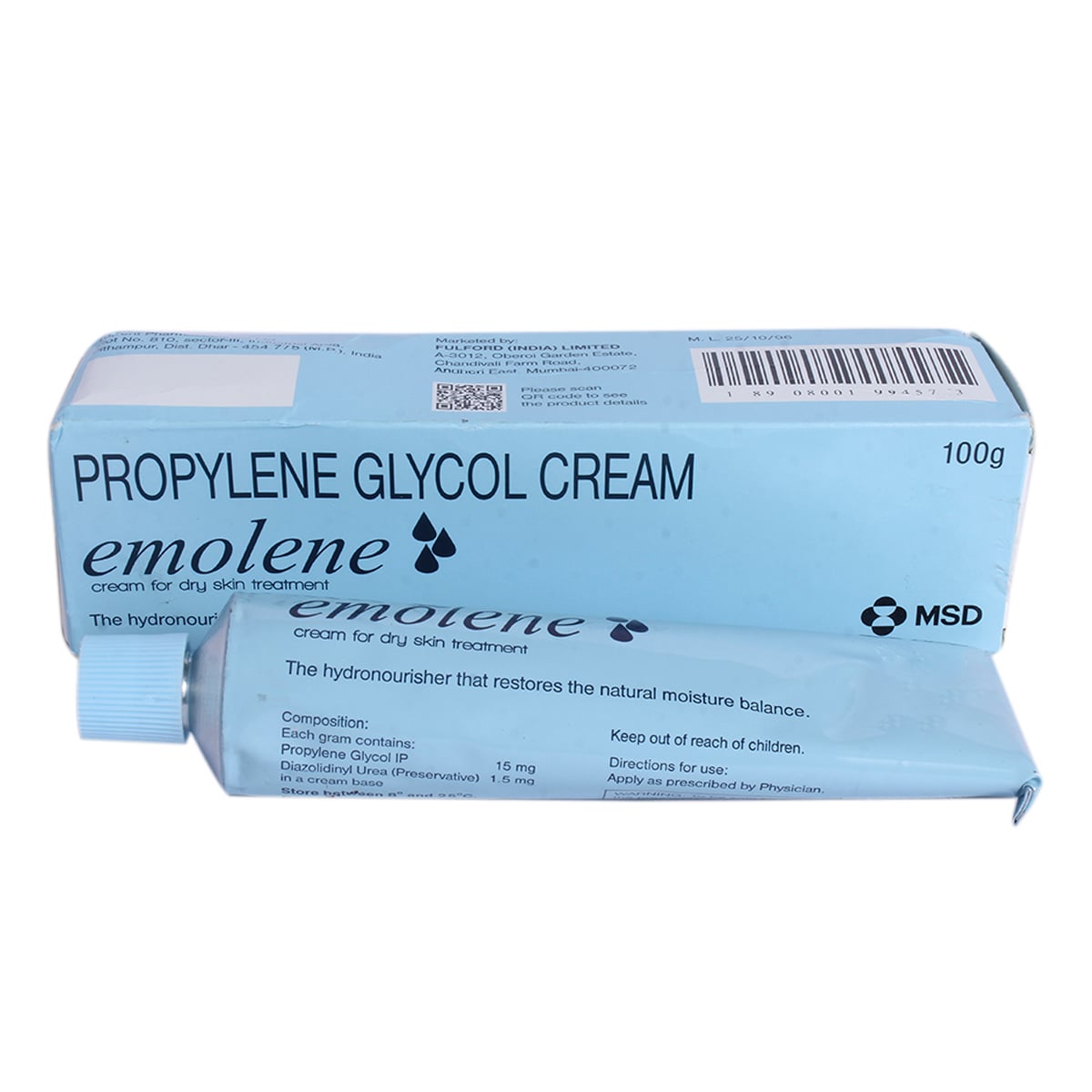 Buy Emolene Cream 100 gm | Propylene Glycol | HydroNourisher | Restore Moisture Balance | For Dry Skin Online